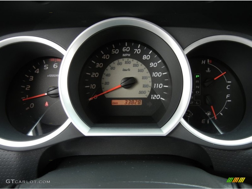 2010 Toyota Tacoma V6 SR5 PreRunner Double Cab Gauges Photos