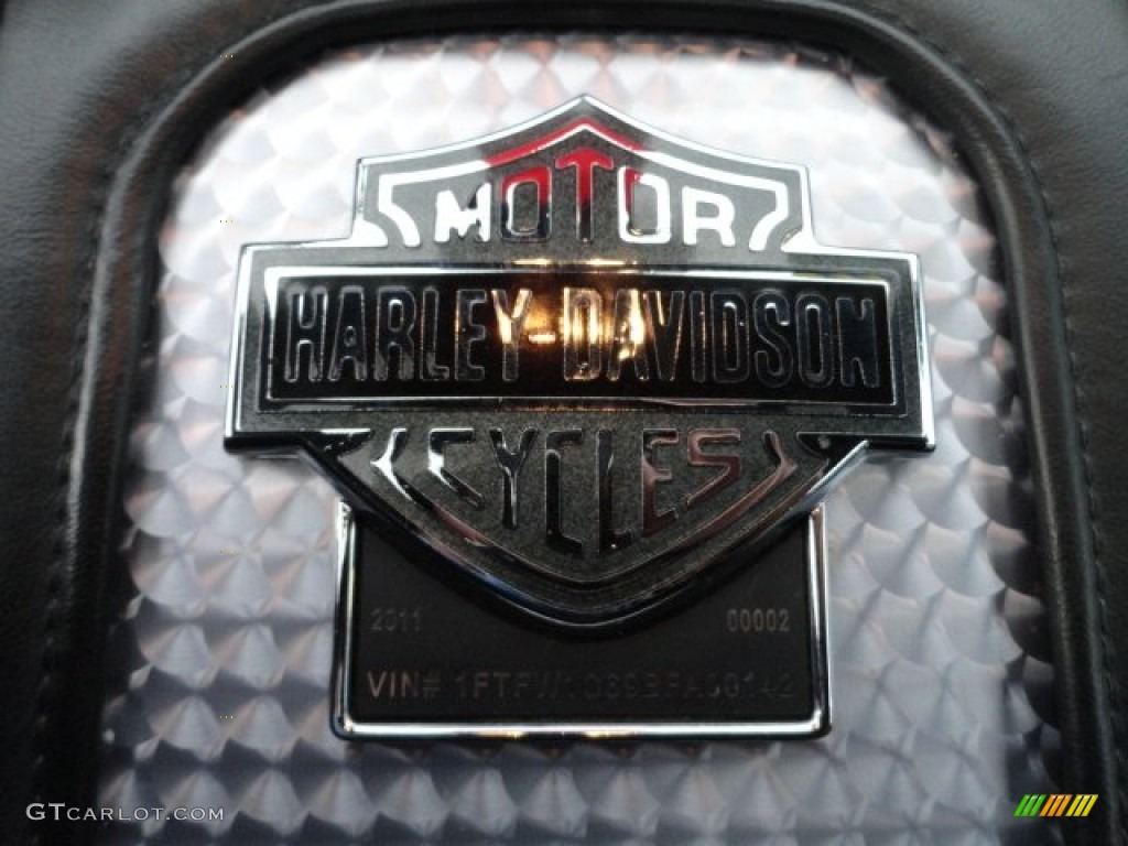 2011 F150 Harley-Davidson SuperCrew - Ingot Silver Metallic / Black/Silver Smoke photo #20