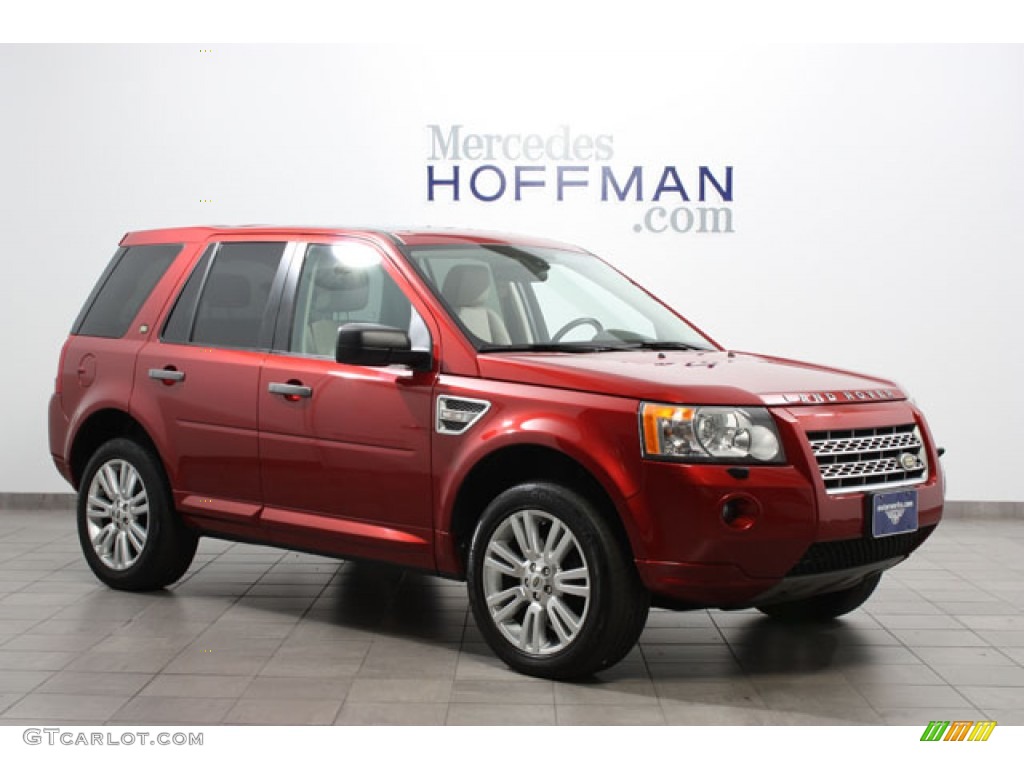 Rimini Red Metallic Land Rover LR2