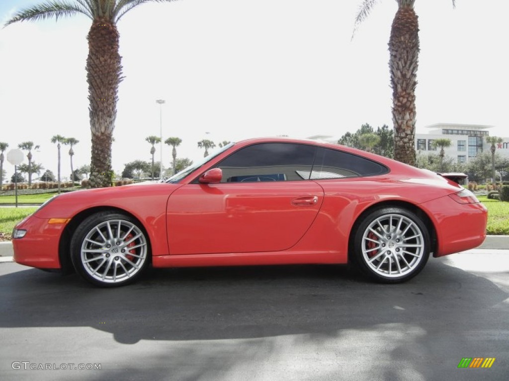 2006 911 Carrera S Coupe - Guards Red / Sand Beige photo #1