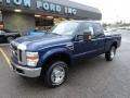 Dark Blue Pearl Metallic - F250 Super Duty XLT SuperCab 4x4 Photo No. 9