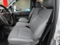 Steel 2011 Ford F350 Super Duty XL Crew Cab 4x4 Dually Interior Color