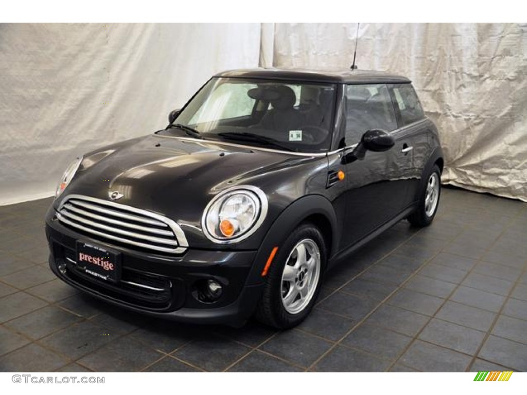 2011 Cooper Hardtop - Midnight Black Metallic / Carbon Black photo #1