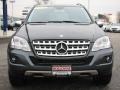 2010 Steel Grey Metallic Mercedes-Benz ML 350 4Matic  photo #2