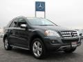 2010 Steel Grey Metallic Mercedes-Benz ML 350 4Matic  photo #3