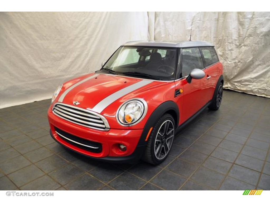 2011 Cooper Clubman - Chili Red / Carbon Black Lounge Leather photo #1