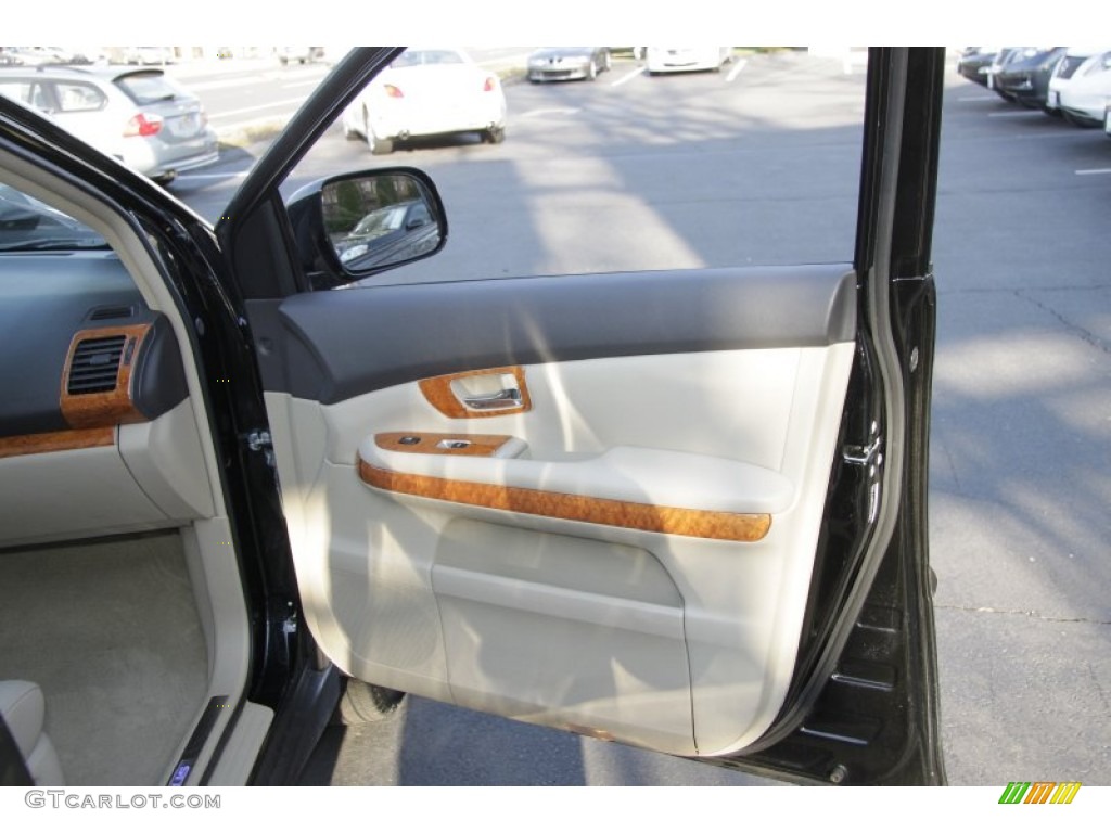 2008 Lexus RX 400h AWD Hybrid Ivory Door Panel Photo #58527260
