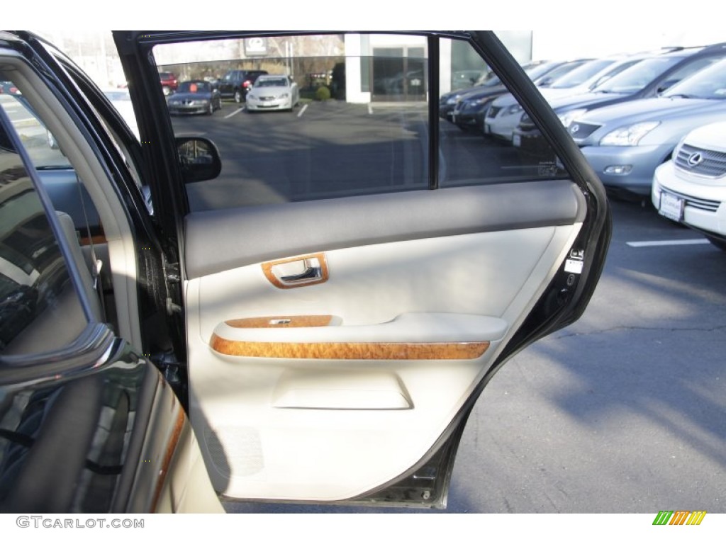 2008 Lexus RX 400h AWD Hybrid Ivory Door Panel Photo #58527269