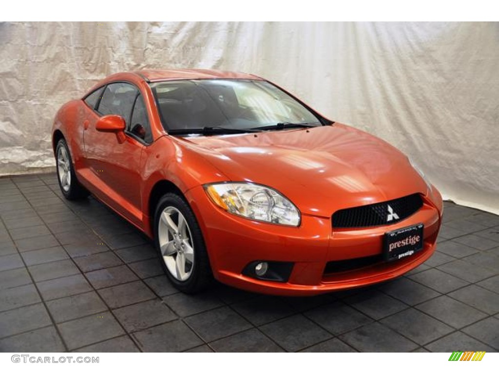 Sunset Pearlescent Pearl 2009 Mitsubishi Eclipse GS Coupe Exterior Photo #58527311