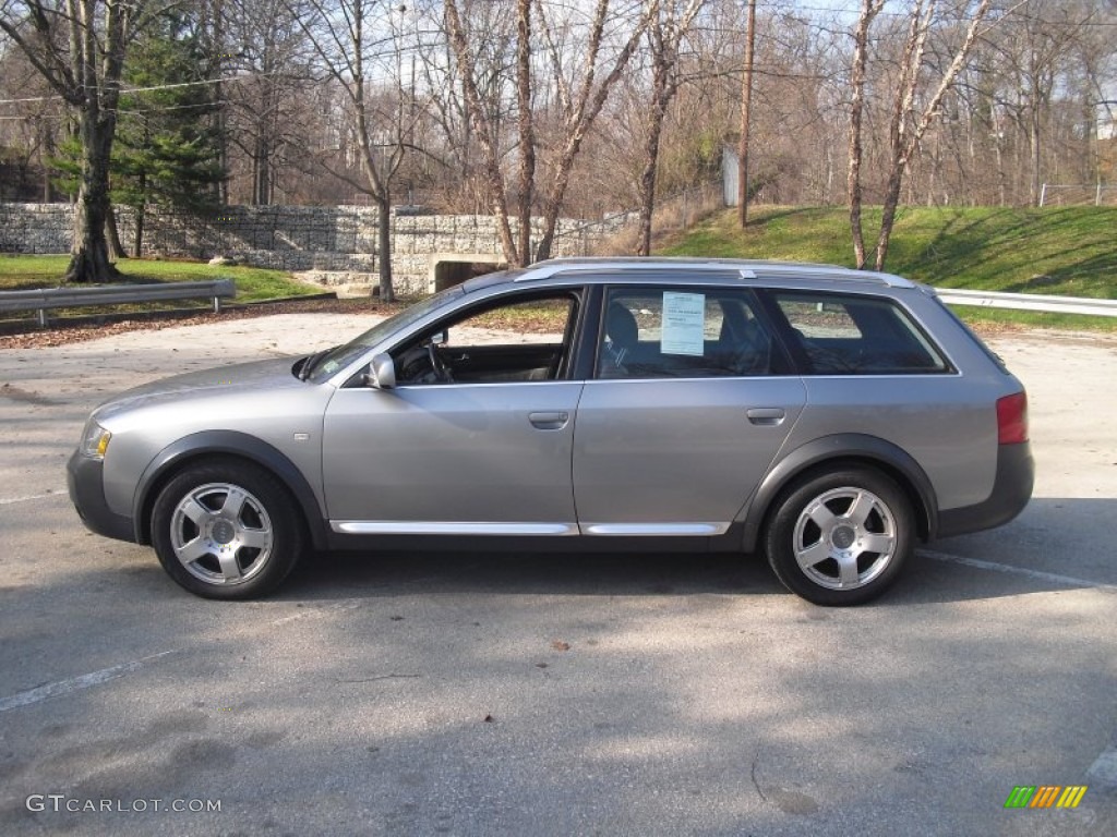 Atlas Grey Metallic 2001 Audi Allroad 2.7T quattro Avant Exterior Photo #58527323