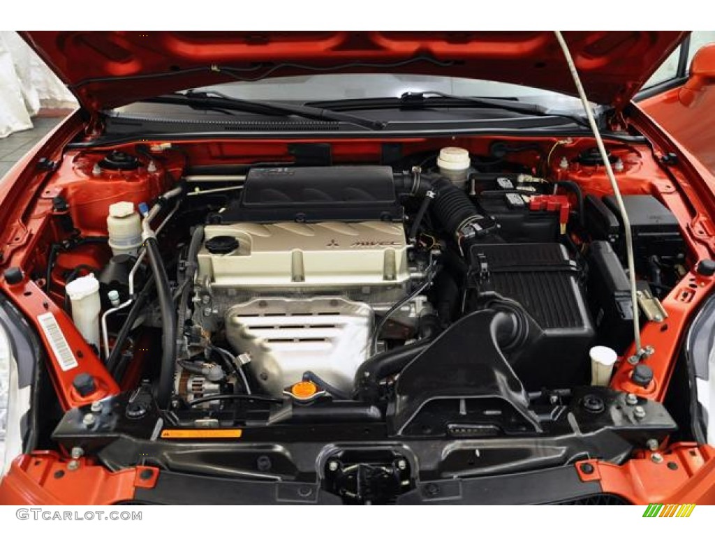 2009 Mitsubishi Eclipse GS Coupe 2.4 Liter SOHC 16-Valve MIVEC 4 Cylinder Engine Photo #58527374