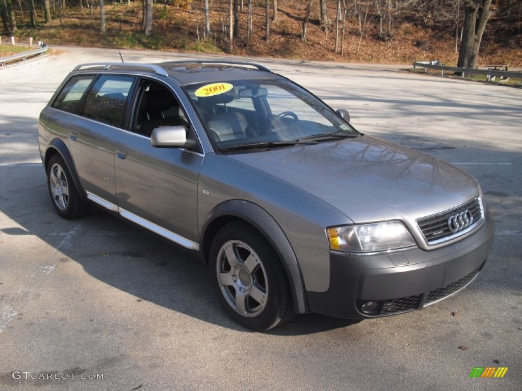Atlas Grey Metallic 2001 Audi Allroad 2.7T quattro Avant Exterior Photo #58527377