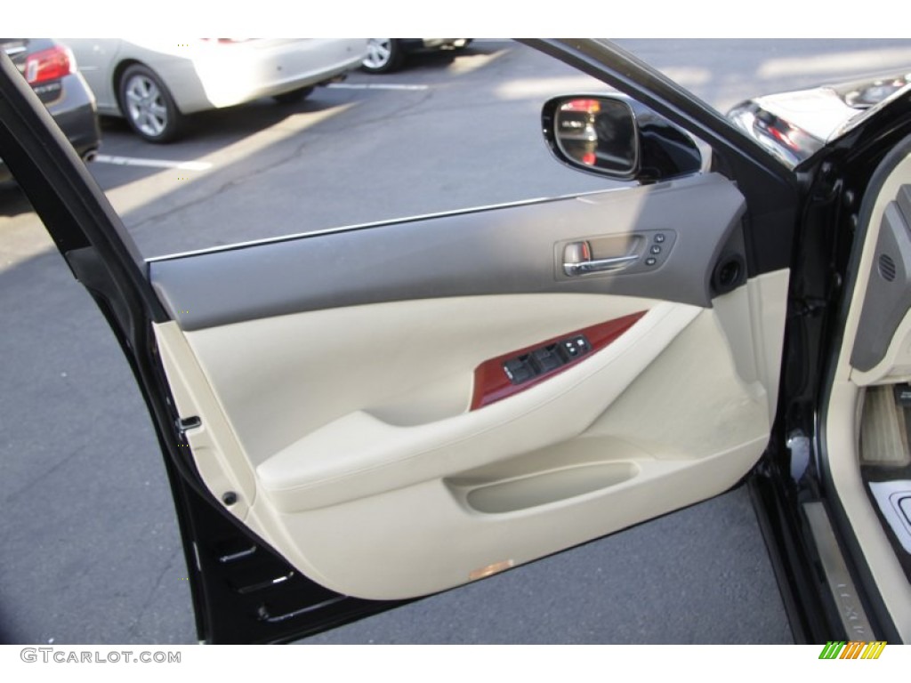 2009 Lexus ES 350 Cashmere Door Panel Photo #58527416
