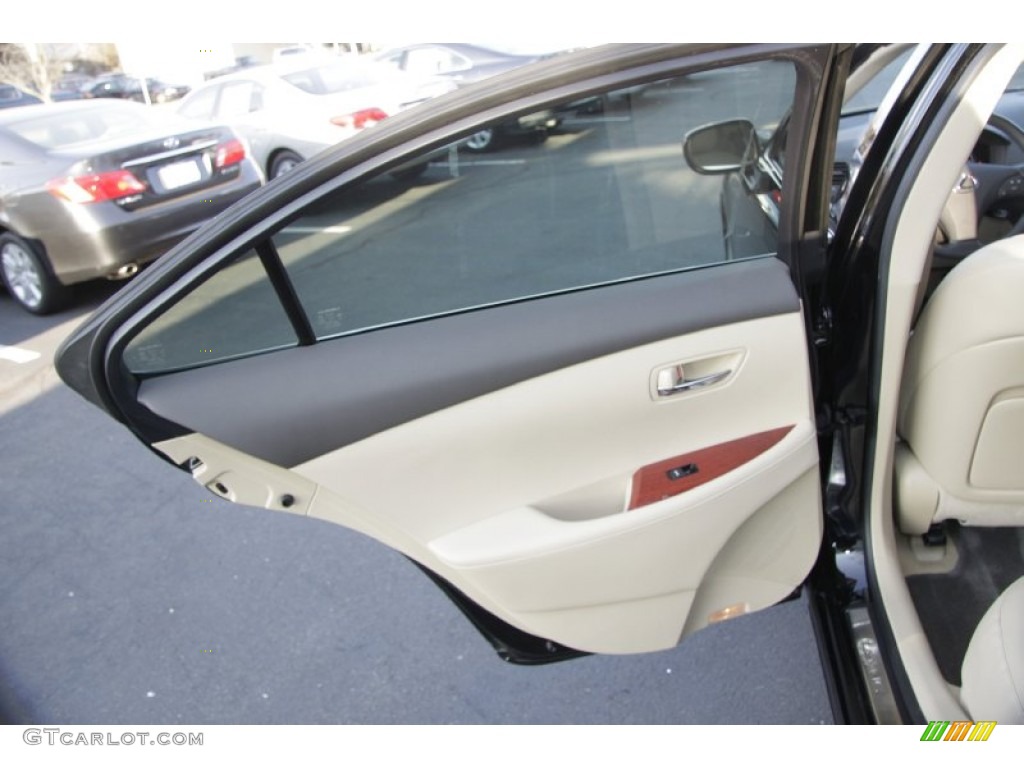 2009 Lexus ES 350 Cashmere Door Panel Photo #58527425