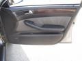 2001 Audi Allroad Platinum/Saber Black Interior Door Panel Photo