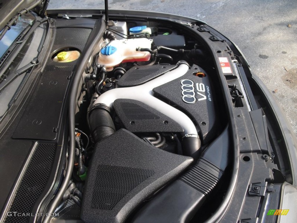 2001 Audi Allroad 2.7T quattro Avant 2.7 Liter Twin-Turbocharged DOHC 30-Valve V6 Engine Photo #58527593