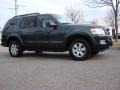 2009 Black Pearl Slate Metallic Ford Explorer XLT  photo #2