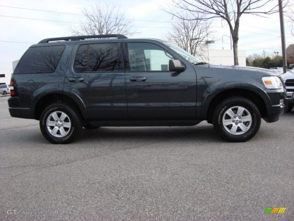 Black Pearl Slate Metallic 2009 Ford Explorer XLT Exterior Photo #58527779