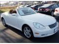 White Gold Crystal 2005 Lexus SC 430 Exterior