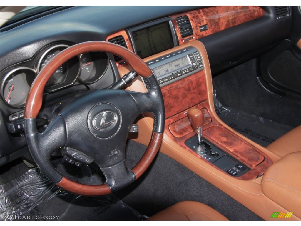 2005 Lexus SC 430 Saddle Dashboard Photo #58527919
