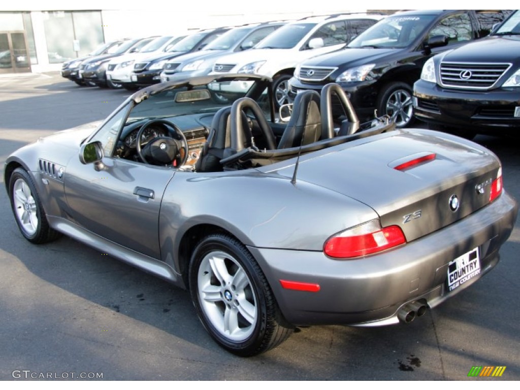 2001 Z3 2.5i Roadster - Steel Grey Metallic / Black photo #10