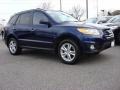 2010 Indigo Blue Pearl Hyundai Santa Fe Limited  photo #2