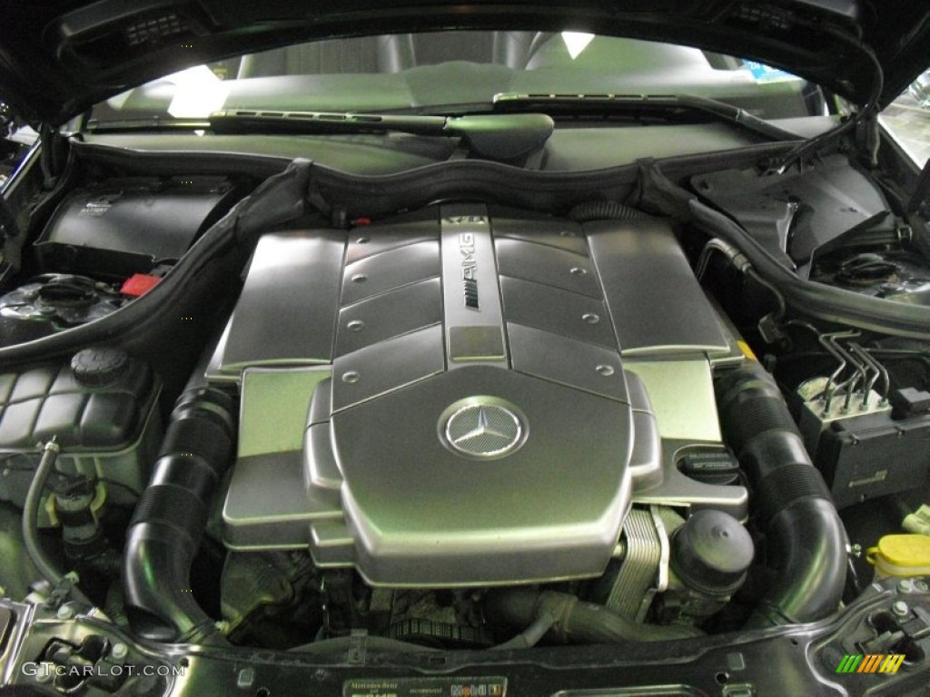 2003 Mercedes-Benz CLK 55 AMG Coupe Engine Photos