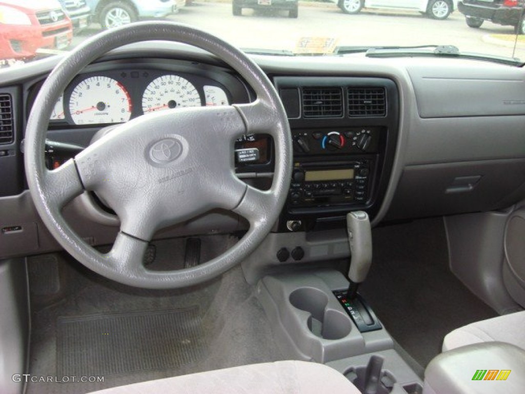 2004 Toyota Tacoma V6 PreRunner TRD Double Cab Charcoal Dashboard Photo #58528919