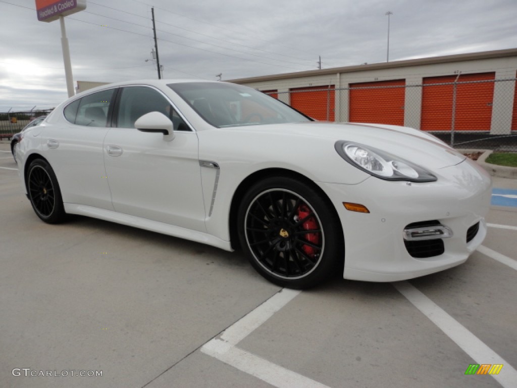 Carrara White 2012 Porsche Panamera Turbo Exterior Photo #58529789
