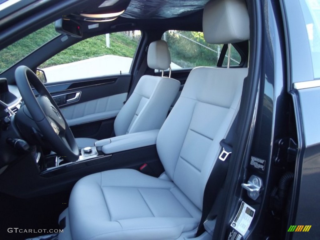 Ash/Black Interior 2012 Mercedes-Benz E 350 Sedan Photo #58530368