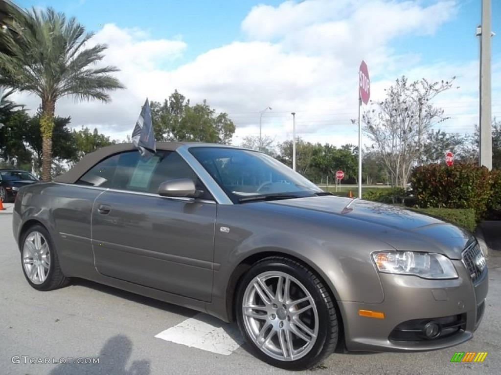 Alpaka Beige Metallic 2009 Audi A4 2.0T Cabriolet Exterior Photo #58530497