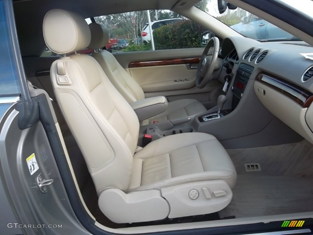 2009 Audi A4 2.0T Cabriolet Interior Color Photos