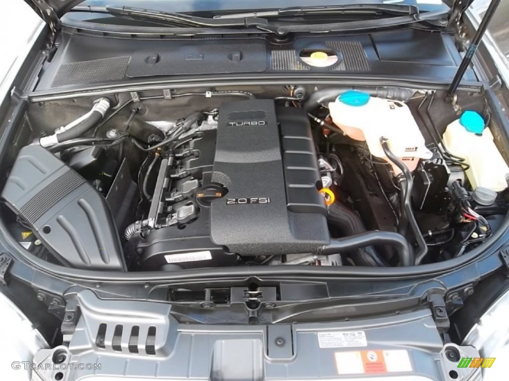 2009 Audi A4 2.0T Cabriolet Engine Photos