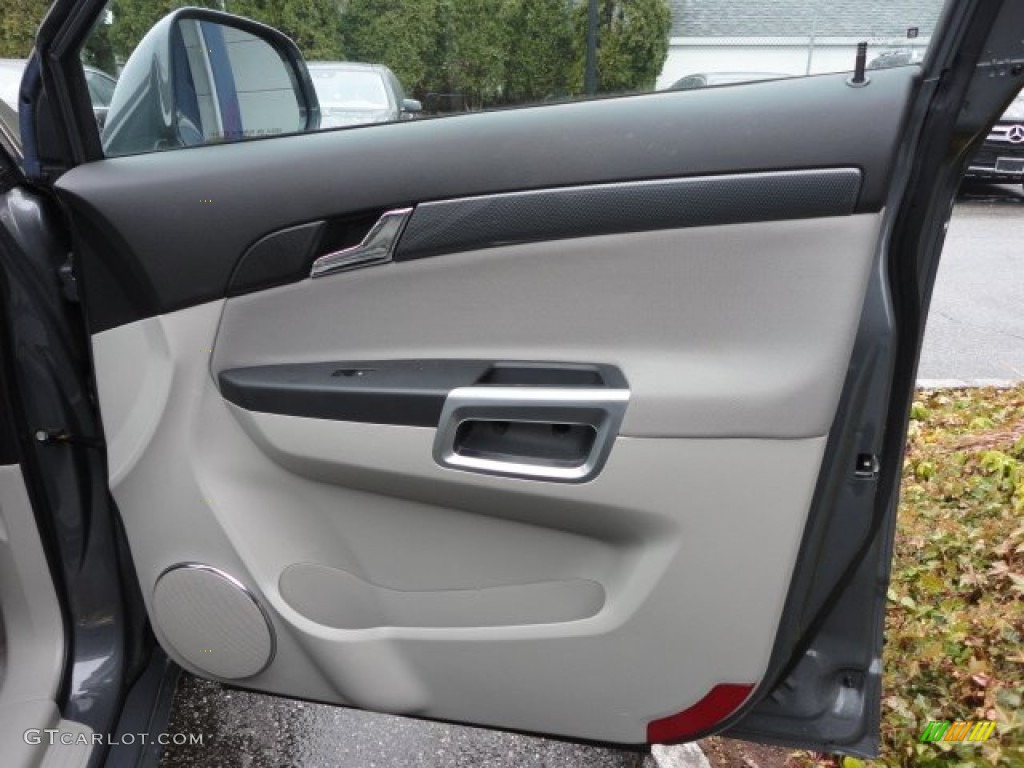2009 Saturn VUE Green Line Hybrid Gray Door Panel Photo #58530791