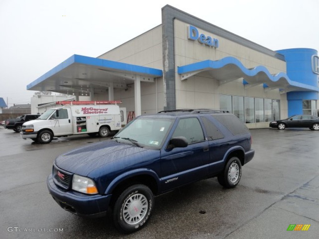 2001 Jimmy SLS 4x4 - Indigo Blue Metallic / Graphite photo #1