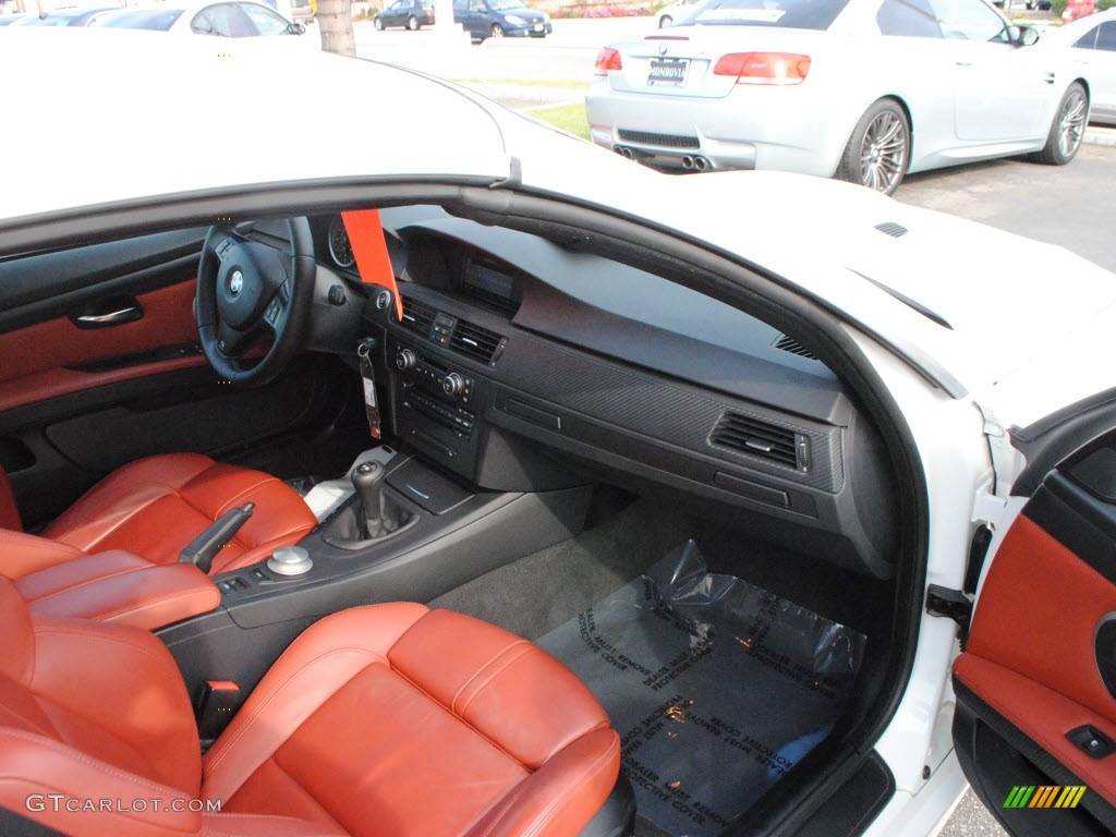 Fox Red Interior 2008 BMW M3 Convertible Photo #58531106