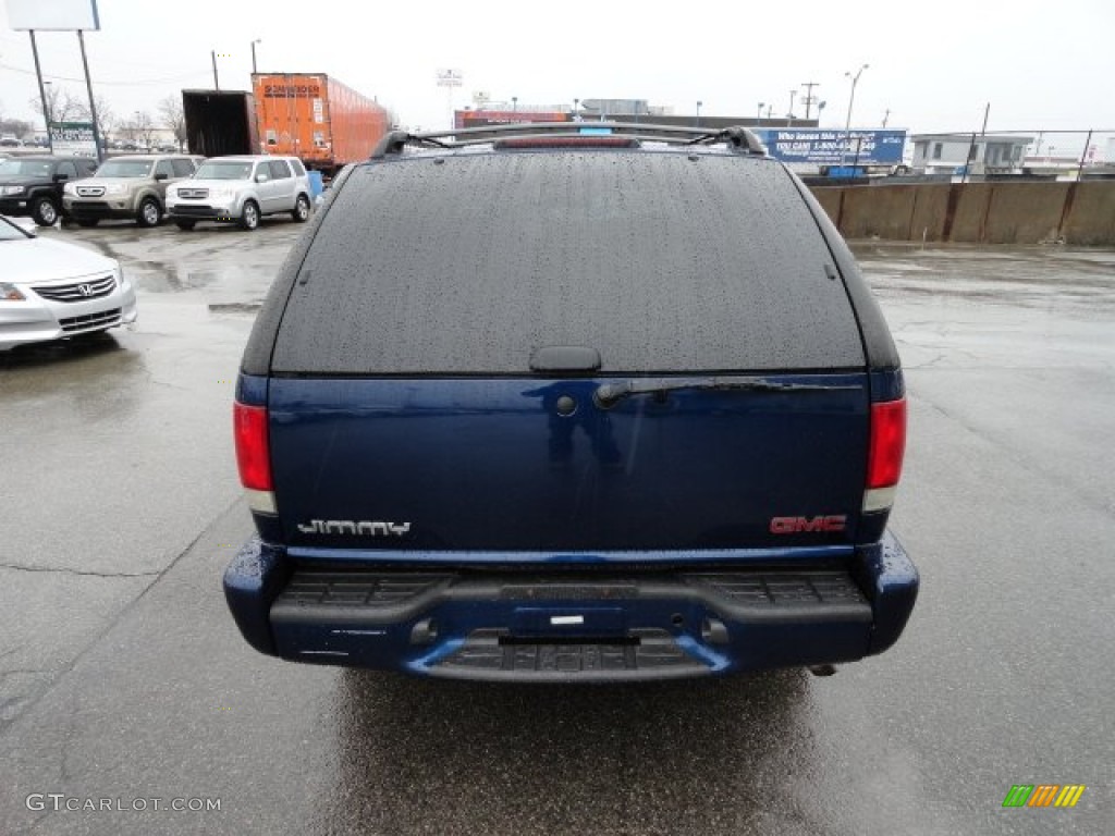 Indigo Blue Metallic 2001 GMC Jimmy SLS 4x4 Exterior Photo #58531130