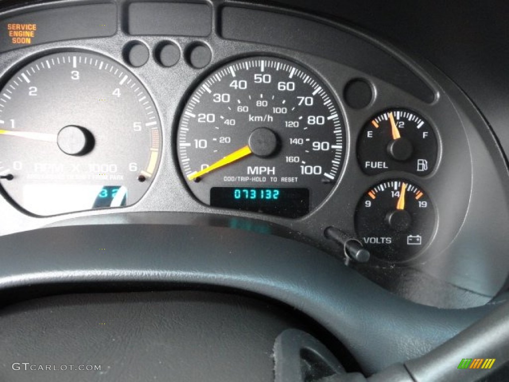 2001 GMC Jimmy SLS 4x4 Gauges Photo #58531259