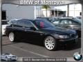2006 Jet Black BMW 7 Series 750i Sedan  photo #1