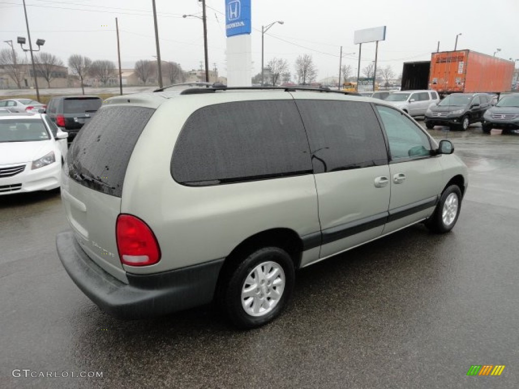 1999 Grand Caravan SE - Light Cypress Green Pearl / Mist Gray photo #5
