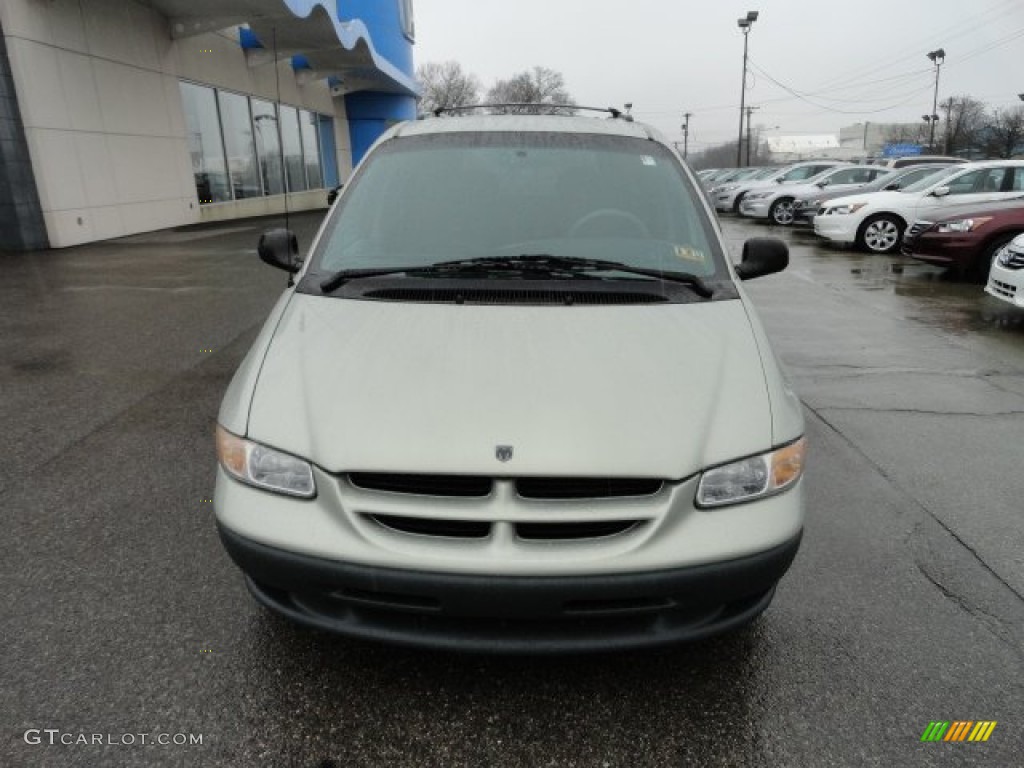 1999 Grand Caravan SE - Light Cypress Green Pearl / Mist Gray photo #8