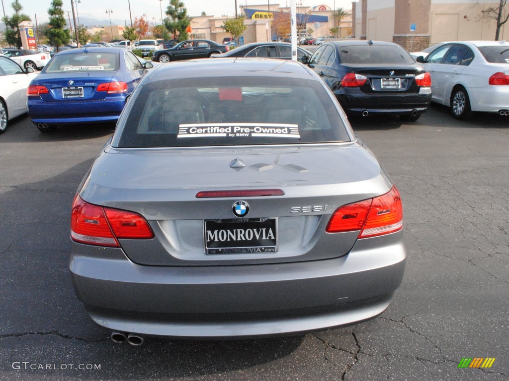 2009 3 Series 328i Convertible - Space Grey Metallic / Black photo #9