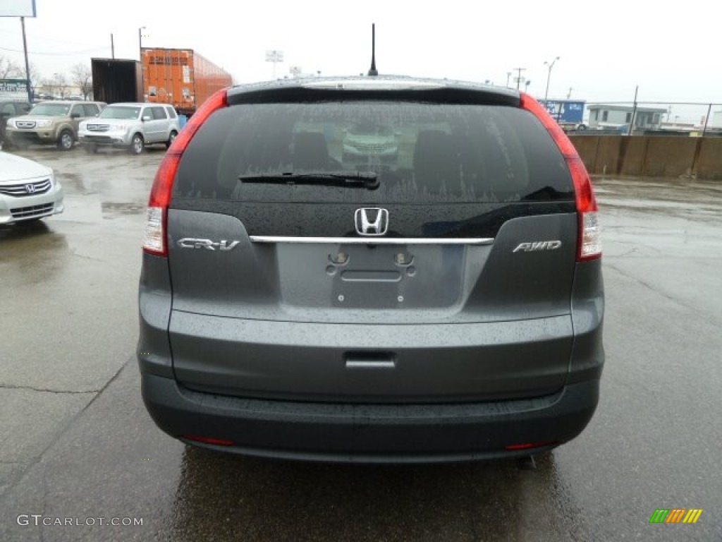 2012 CR-V EX 4WD - Polished Metal Metallic / Gray photo #4