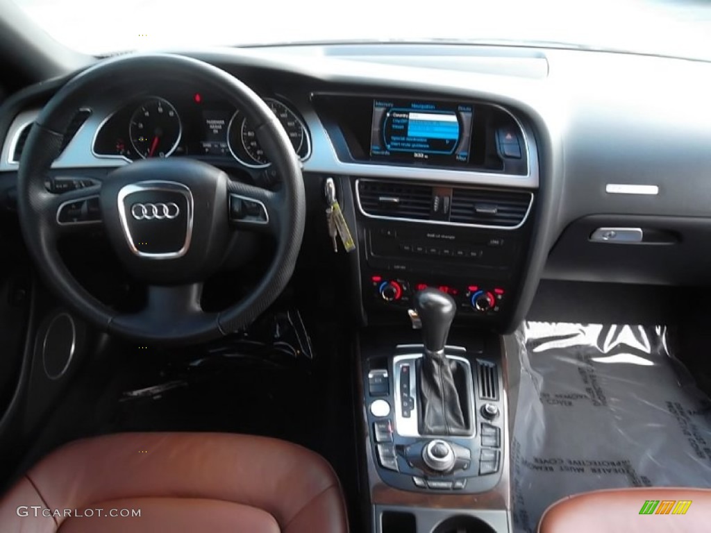 2009 A5 3.2 quattro Coupe - Deep Sea Blue Pearl / Cinnamon Brown photo #23