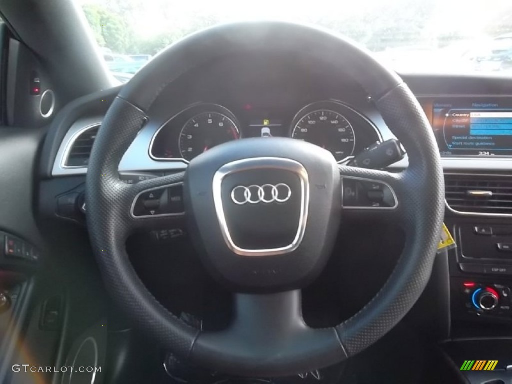 2009 A5 3.2 quattro Coupe - Deep Sea Blue Pearl / Cinnamon Brown photo #27