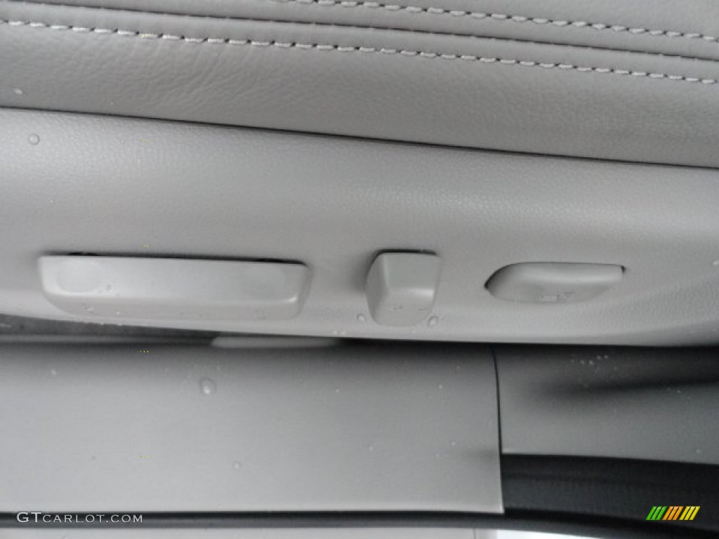 2012 CR-V EX-L 4WD - Alabaster Silver Metallic / Gray photo #16