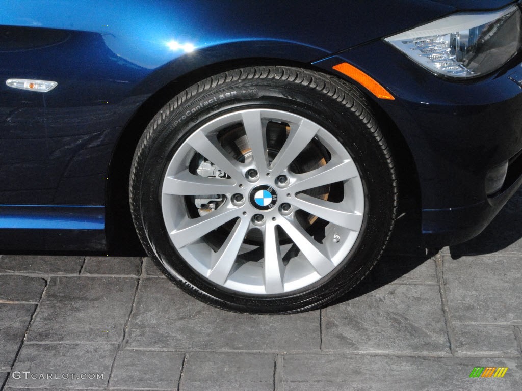 2011 3 Series 328i Sedan - Deep Sea Blue Metallic / Black photo #2