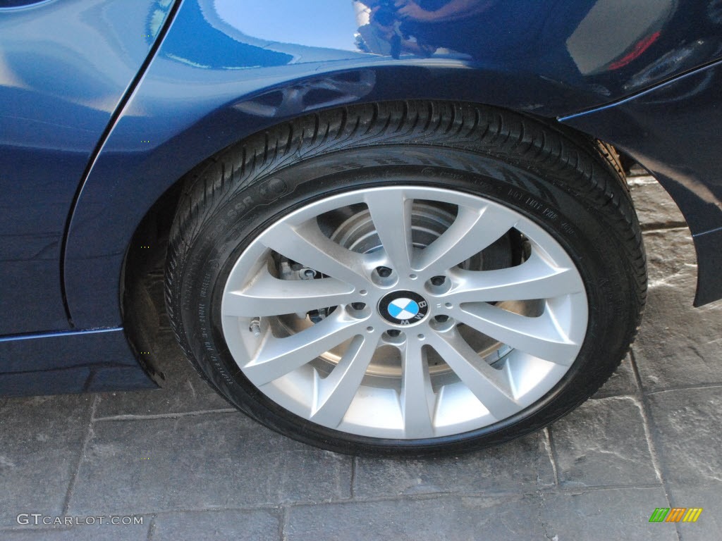 2011 3 Series 328i Sedan - Deep Sea Blue Metallic / Black photo #10