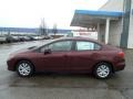 Crimson Pearl - Civic LX Sedan Photo No. 2