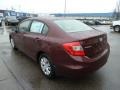 Crimson Pearl - Civic LX Sedan Photo No. 3